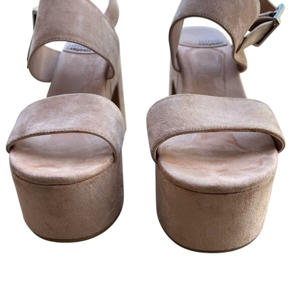 Jeffrey Campbell Moody Platform Block Heel Sandals Sz 11 - Picture 6 of 9